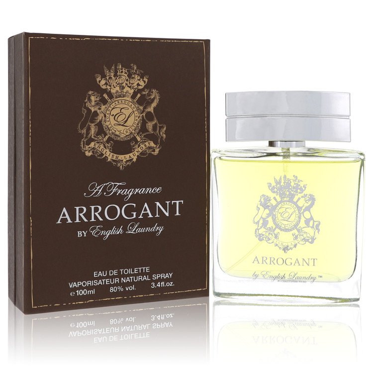 Arrogant by English Laundry Eau De Toilette Spray 3.4 oz Arrogant by English Laundry Eau De Toilette Spray 3.4 oz